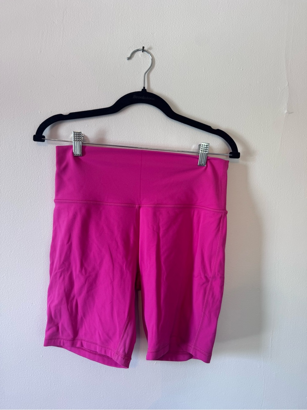 Lululemon Pink High Rise Biker Shorts Size 10